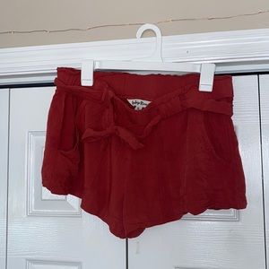 flowey summer shorts pumpkin colored 🌞